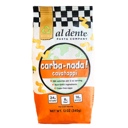 Wholesale Al Dente Carba-Nada Cavatappi 12 Oz Bag- Bulk