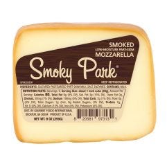 Wholesale Smoky Park Smoked Mozzarella Cuts 9 Oz- Bulk