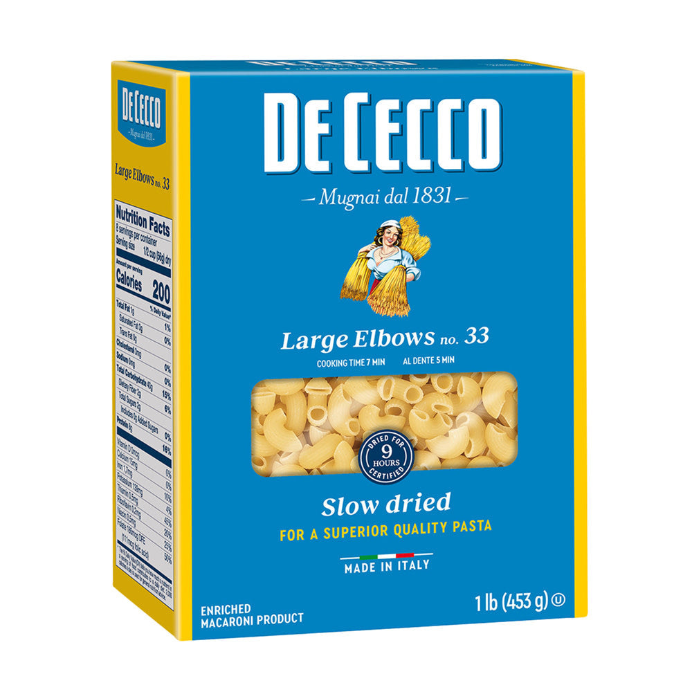 Wholesale Dececco Large Elbows 16 Oz Box- Bulk