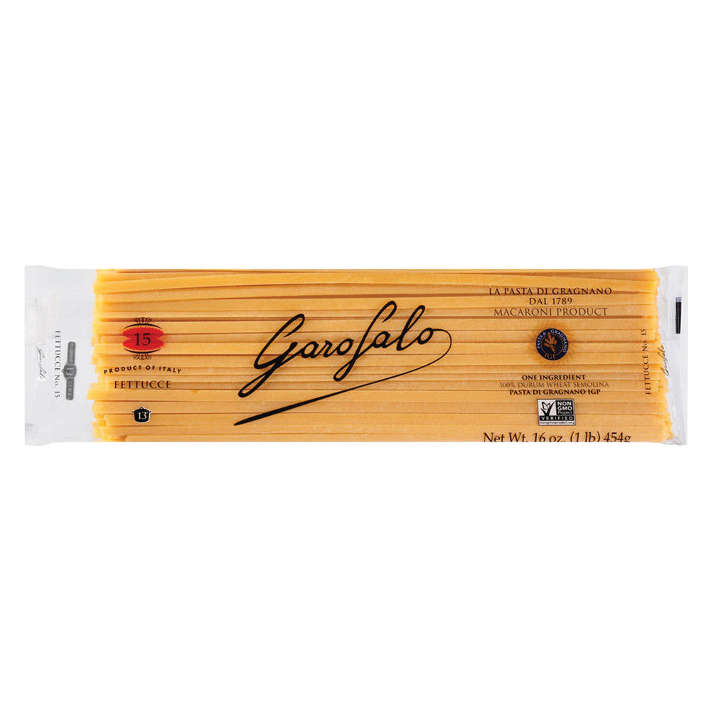 Wholesale Garofalo Fettuccine Pasta 16 Oz Bag- Bulk