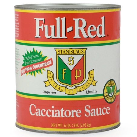 Wholesale Full Red Case Cacciatore Sauce- Bulk