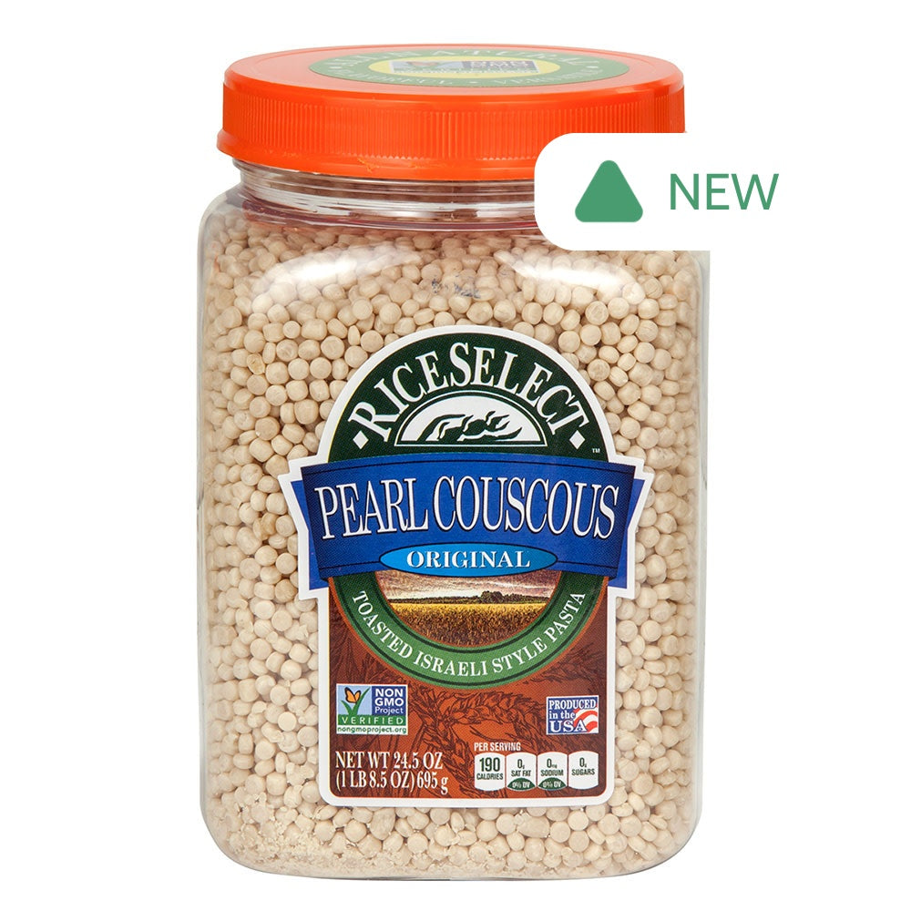 Wholesale Texmati Pearl Couscous 24.5 Oz Jar- Bulk