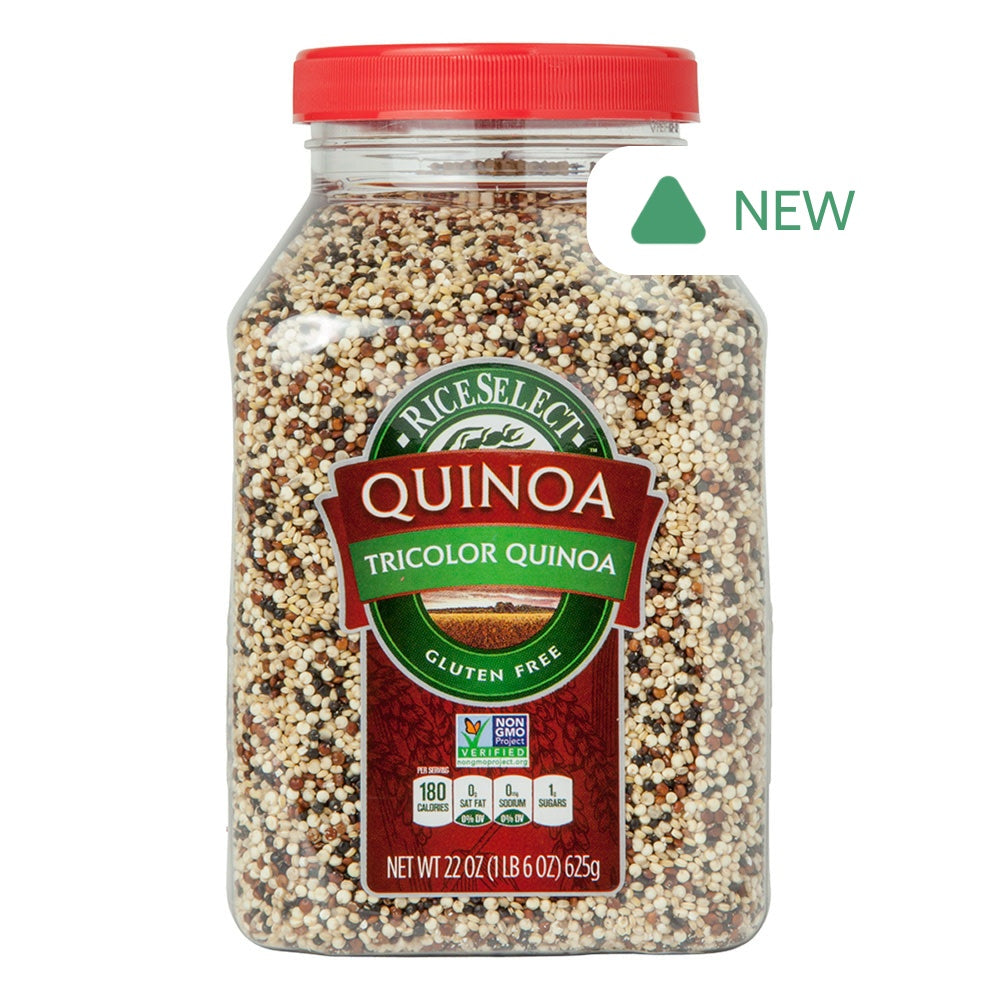 Wholesale Texmati Tri-Color Quinoa 22 Oz Jar- Bulk