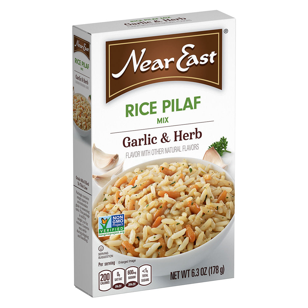 Wholesale Near East Garlic And Herb Rice Pilaf 6.3 Oz Box- Bulk