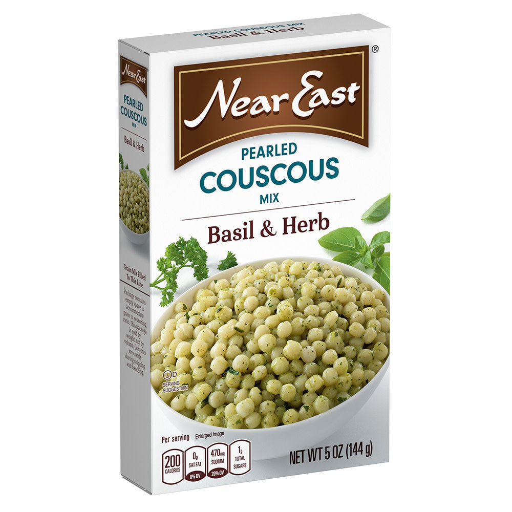 Wholesale Near East Pearled Couscous Basil & Herb 5 Oz- Bulk
