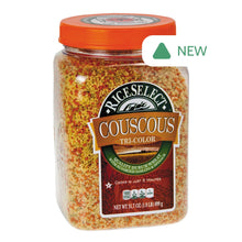 Wholesale Texmati Tri-Color Couscous 26.5 Oz Jar- Bulk