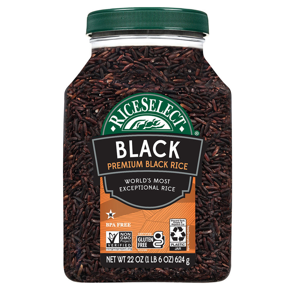 Wholesale Texmati Rice Select Black Rice 22 Oz Jar- Bulk