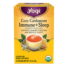 Wholesale Yogi Tea Cozy Cardamom Immune + Sleep 16 Ct Box- Bulk
