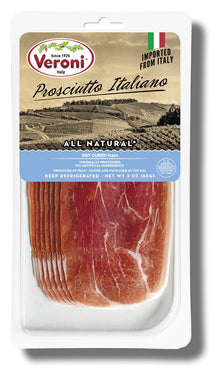 Wholesale Veroni Prosciutto Italiano Preslice- Bulk