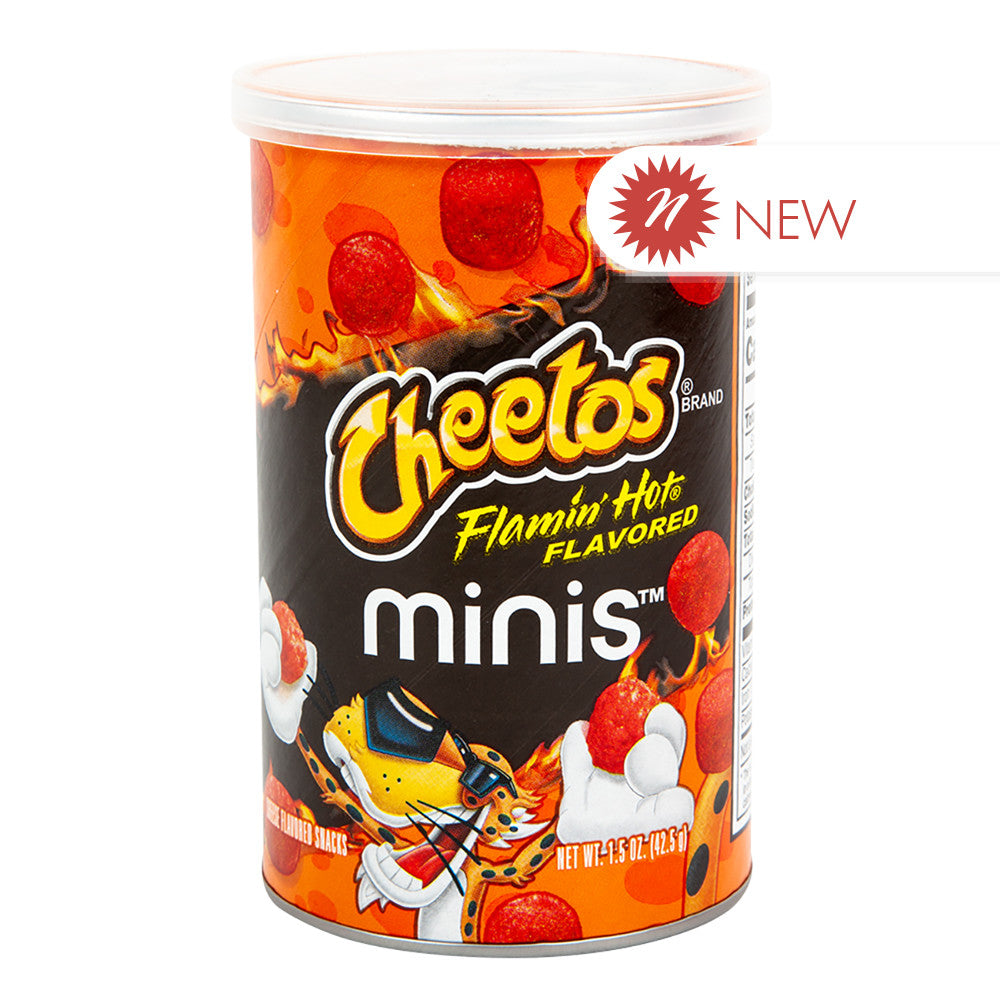 Wholesale Cheetos - Miniature Canister Flamin Hot - 1.5Oz - Pk6- Bulk