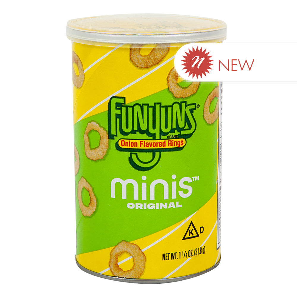 Wholesale Funyuns - Miniature Canister Original - 1.125Oz - Pk6- Bulk