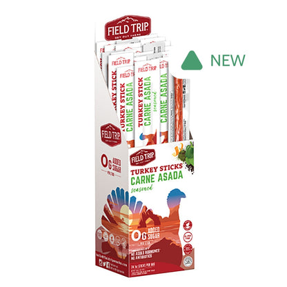 Wholesale Field Trip’S Carne Asada Zero Sugar Turkey Stick 1 Oz- Bulk