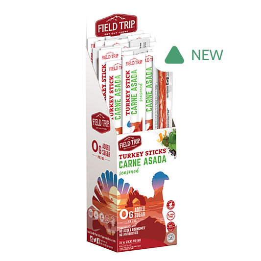 Wholesale Field Trip’S Carne Asada Zero Sugar Turkey Stick 1 Oz- Bulk