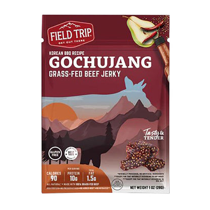 Wholesale Field Triple - Beef Jerky Barbecue Gochujang Korean - 1Oz- Bulk