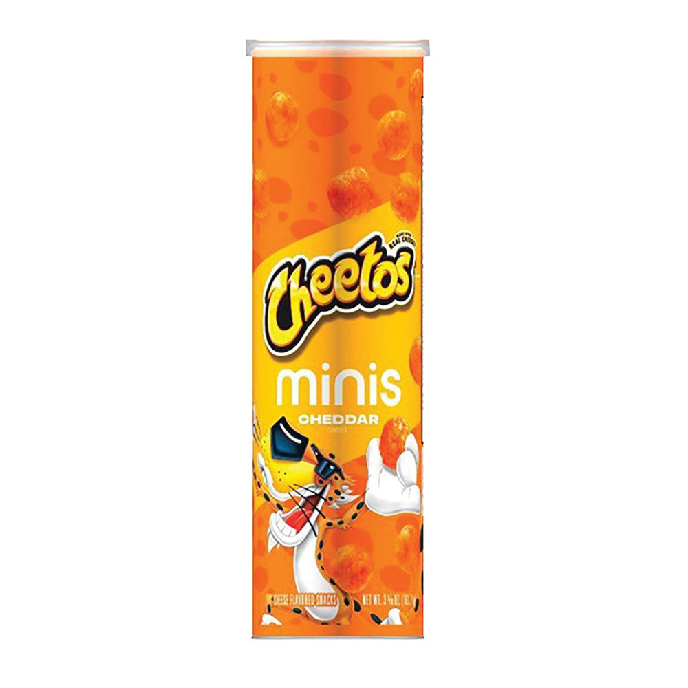 Wholesale Cheetos Minis Cheddar 3.635 Oz Canister- Bulk