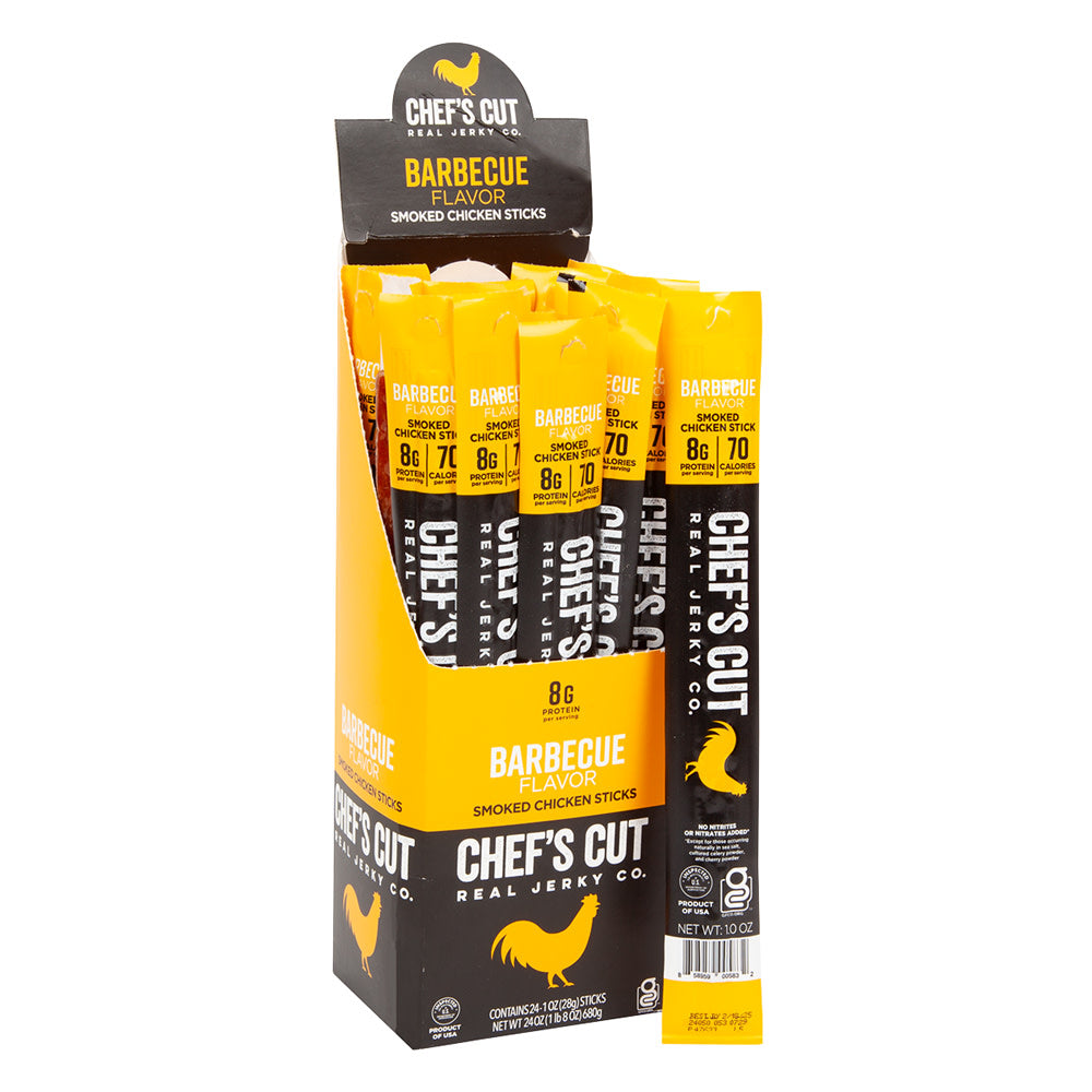 Wholesale Chef'S Cut Bbq Chicken Snack Sticks 1 Oz- Bulk