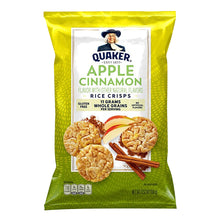 Wholesale Quaker Apple Cinnamon Rice Crisps 3.52 Oz Bag- Bulk