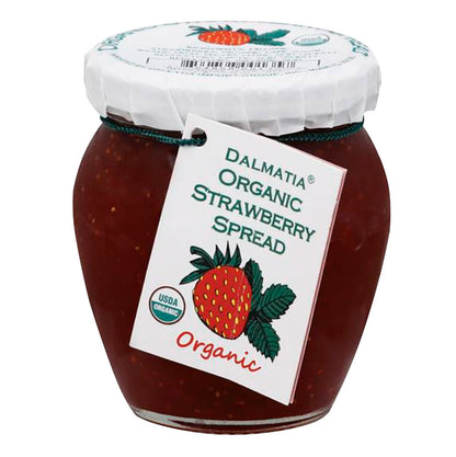 Wholesale Dalmatia Organic Strawberry Spread 8.5 Oz Jar- Bulk