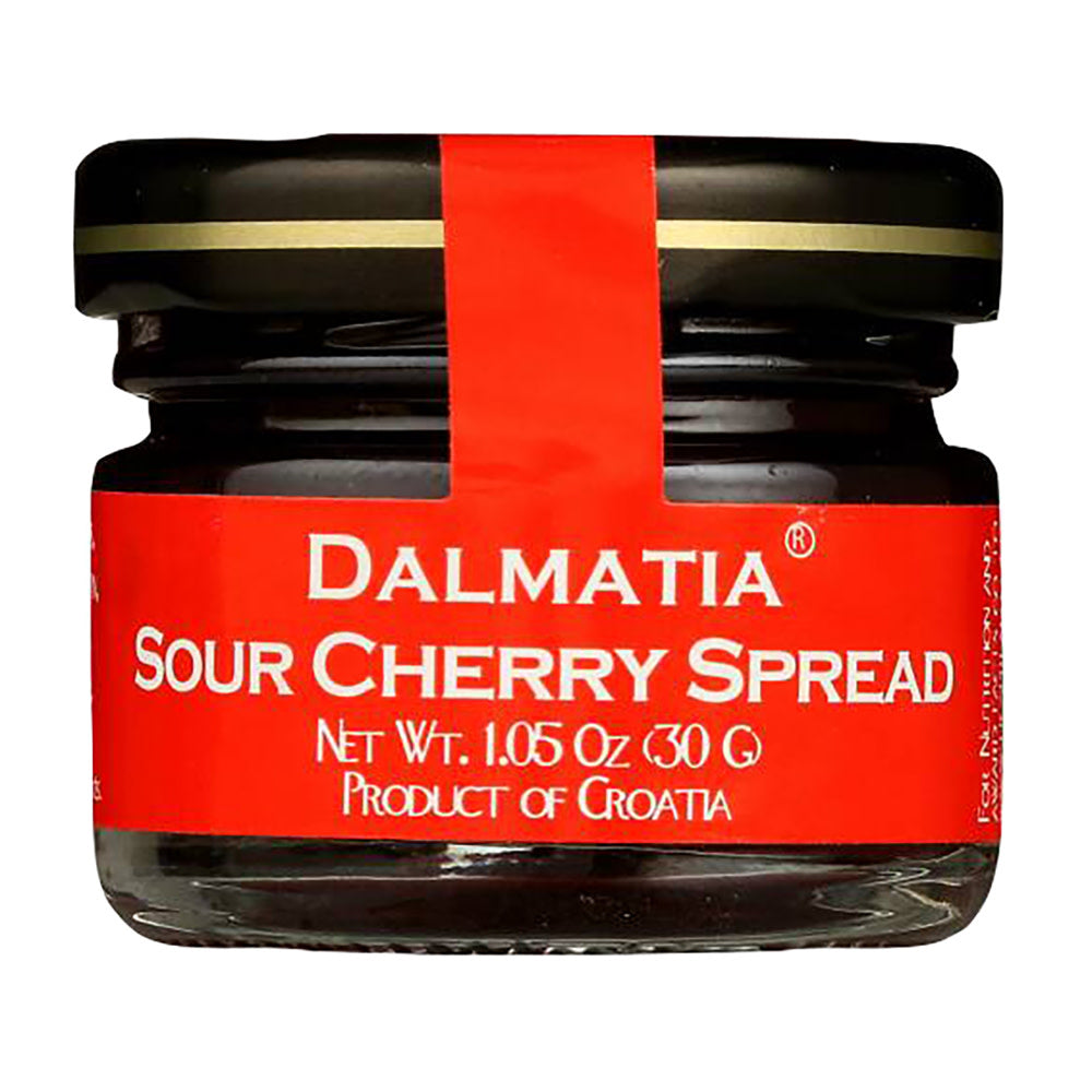 Wholesale Dalmatia Sour Cherry Spread Mini 1.5 Oz Jar- Bulk