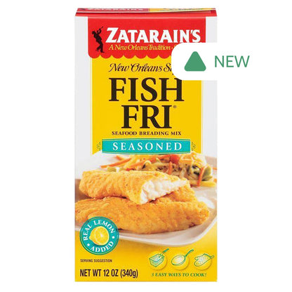 Wholesale Zatarains Seasoned Fish Fri 12 Oz Box- Bulk