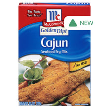 Wholesale Mccormick Golden Dipt Cajun Style Seafood Fish Fry Mix 10 Oz Box- Bulk