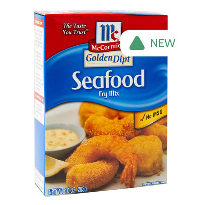 Wholesale Mccormick Golden Dipt Seafood Fry Mix 10 Oz Box- Bulk