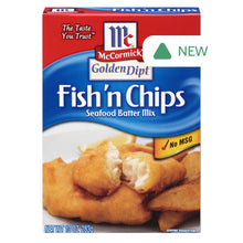 Wholesale Mccormick Golden Dipt English Style Fish & Chips Batter 10 Oz Box- Bulk