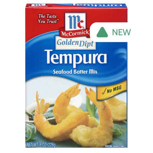 Wholesale Mccormick Golden Dipt Tempura Batter Mix 10 Oz Box- Bulk