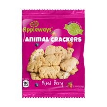 Wholesale Appleways Individually Wrapped Mixed Berry Animal Cracker | 0.9 oz- Bulk