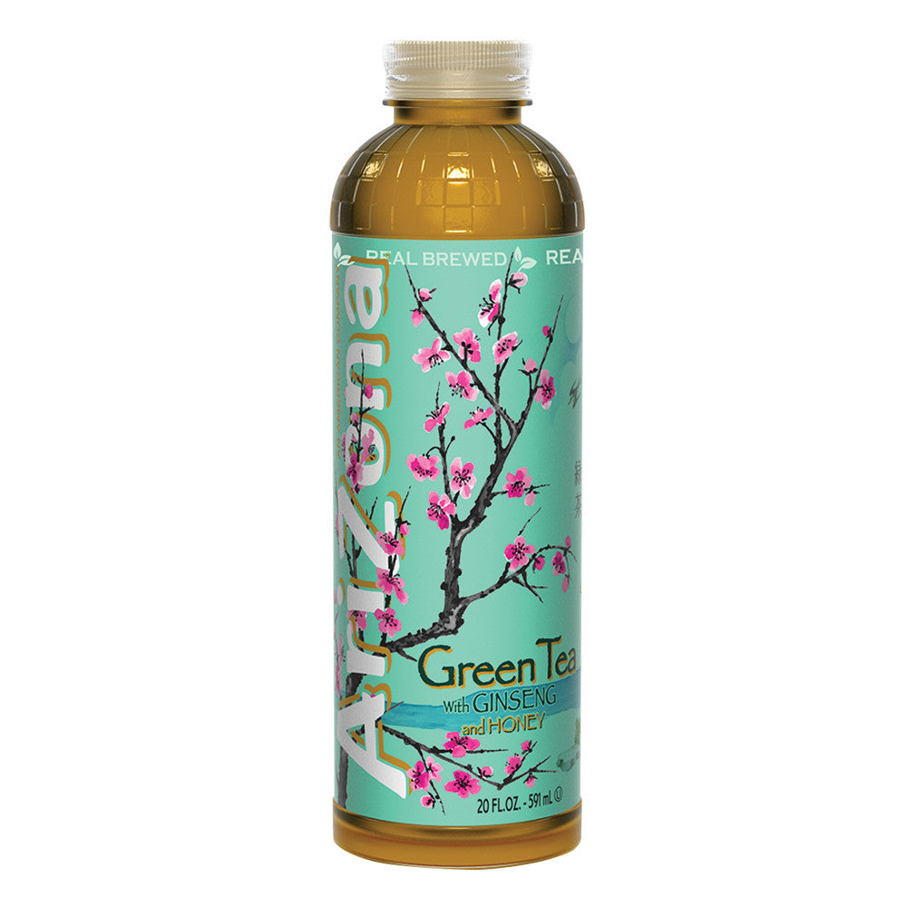 Wholesale Arizona Tallboy Green Tea With Ginseng And Honey 20 Oz Bottle- Bulk
