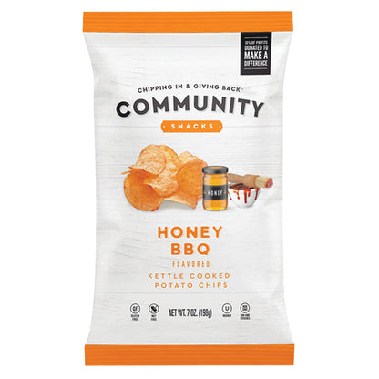 Wholesale Community Snacks Honey Bbq Chips 2 Oz Bag- Bulk