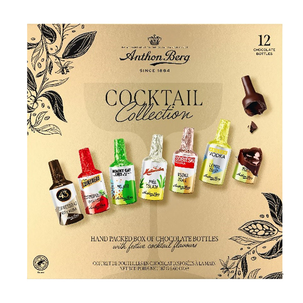 Wholesale Anthon Berg Cocktail Collection 12 Piece 6.61 Oz Gift Box- Bulk