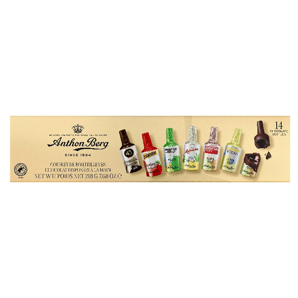 Wholesale Anthon Berg Cocktail Collection 14 Piece 7.68 Oz Gift Box- Bulk