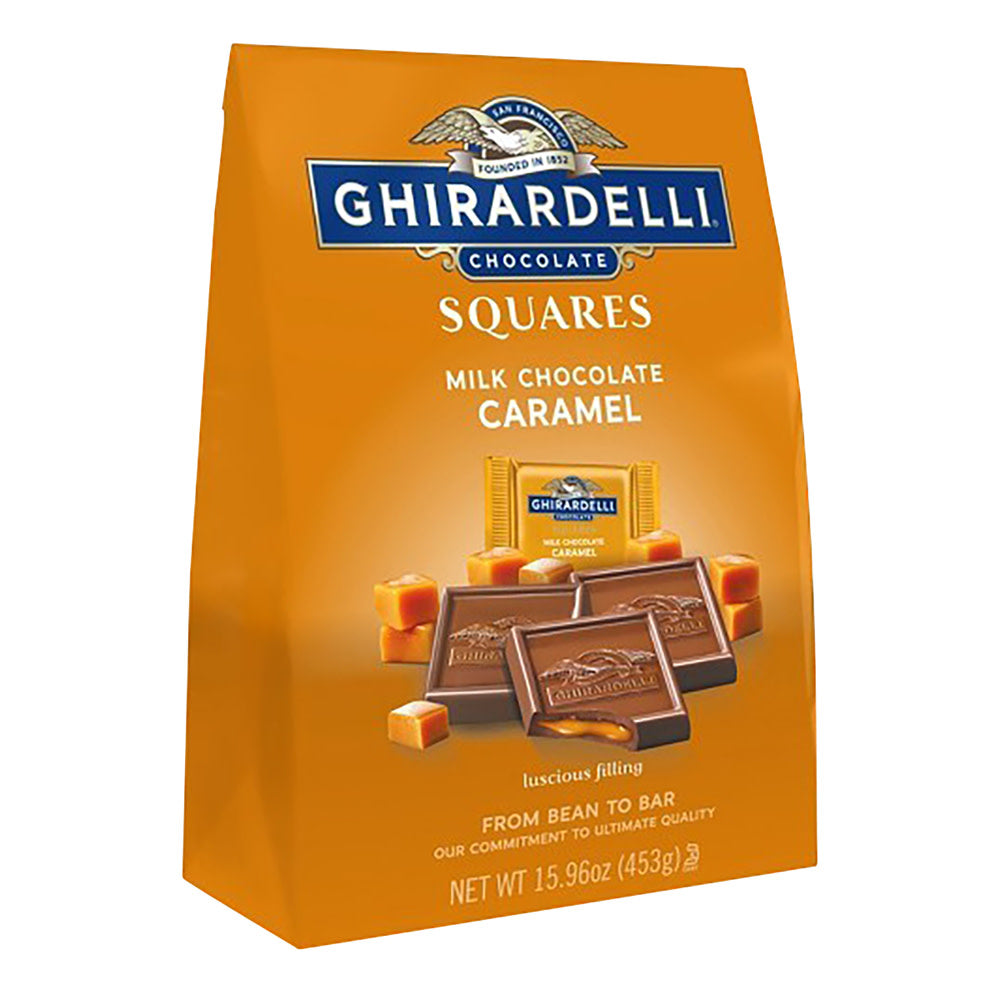 Wholesale Ghirardelli - Bag - Squares - Milk&Caramel - 15.96Oz- Bulk