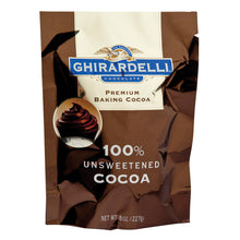 Wholesale Ghirardelli 100% Unsweetened Baking Cocoa 8 Oz Pouch- Bulk