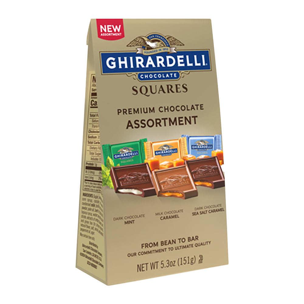 Wholesale Ghirardelli - Sub - Assorted Squares - 5.3Oz- Bulk