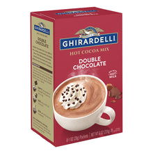 Wholesale Ghirardelli Double Chocolate Hot Cocoa Mix 8 Oz Box- Bulk