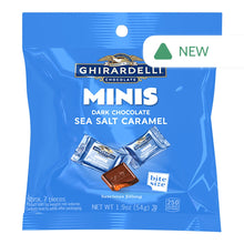 Wholesale Ghirardelli - Caramel Dark Chocolate Sslt Mini - 1.9Oz- Bulk
