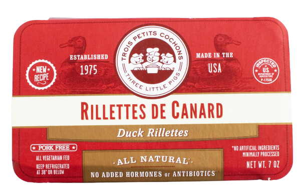 Wholesale Les Trois Duck Rillettes- Bulk