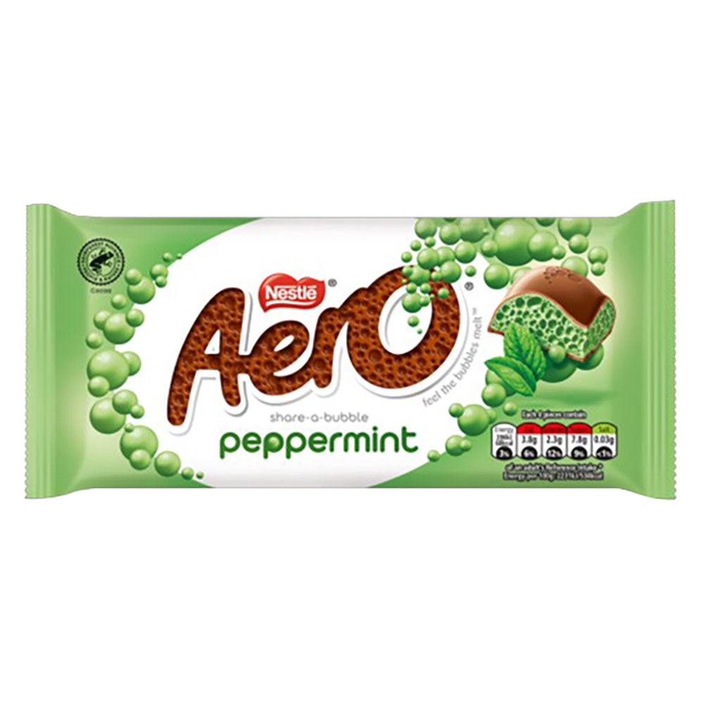 Wholesale Nestle Aero Peppermint Share-A-Bubble Bar 3.17 Oz- Bulk
