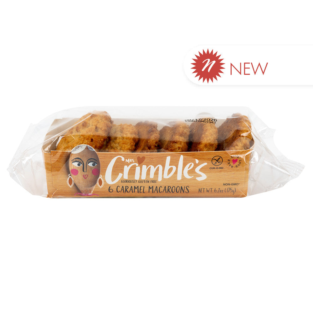 Wholesale Mrs. Crimbles - Gluten Free Caramel Macaroons(6Ct) - 6.3Oz- Bulk