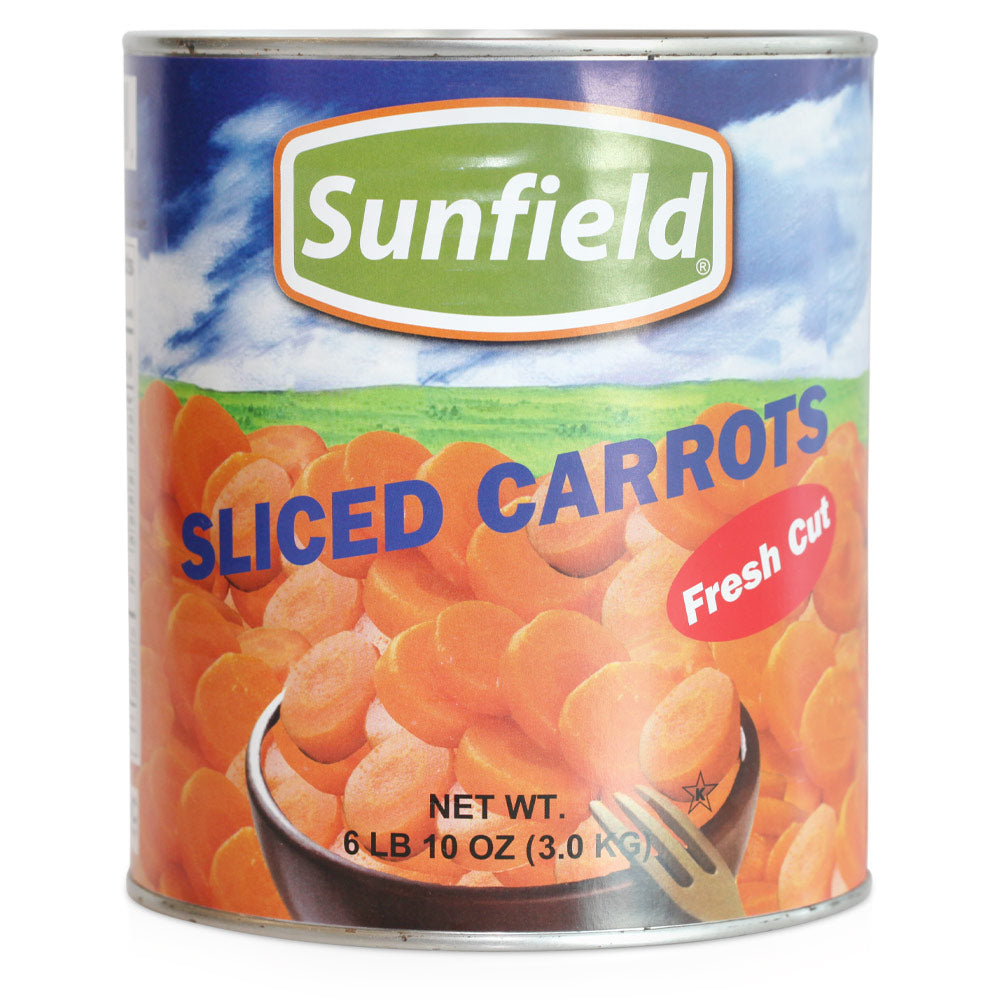 Wholesale BoxNCase Case Sliced Carrots- Bulk