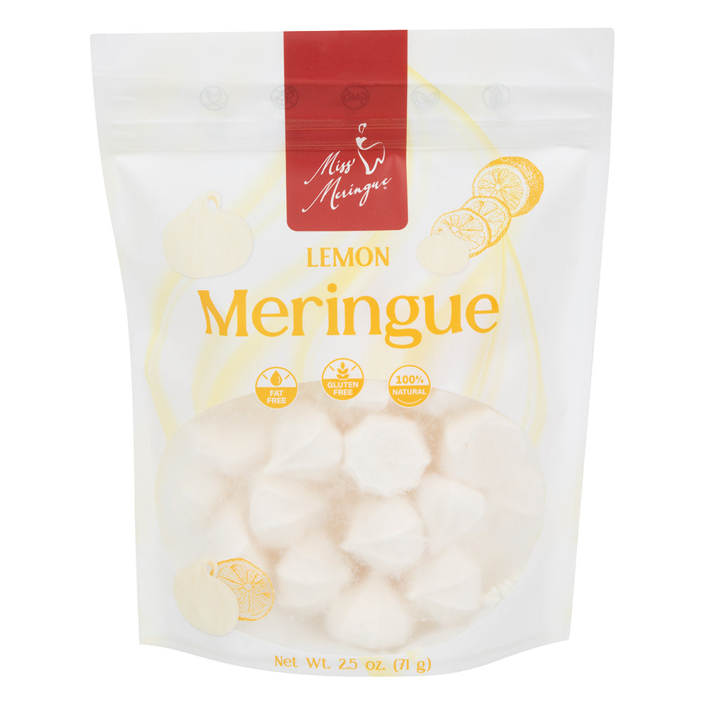 Wholesale Miss Meringue Lemon Cookie 2.5 Oz Pouch- Bulk