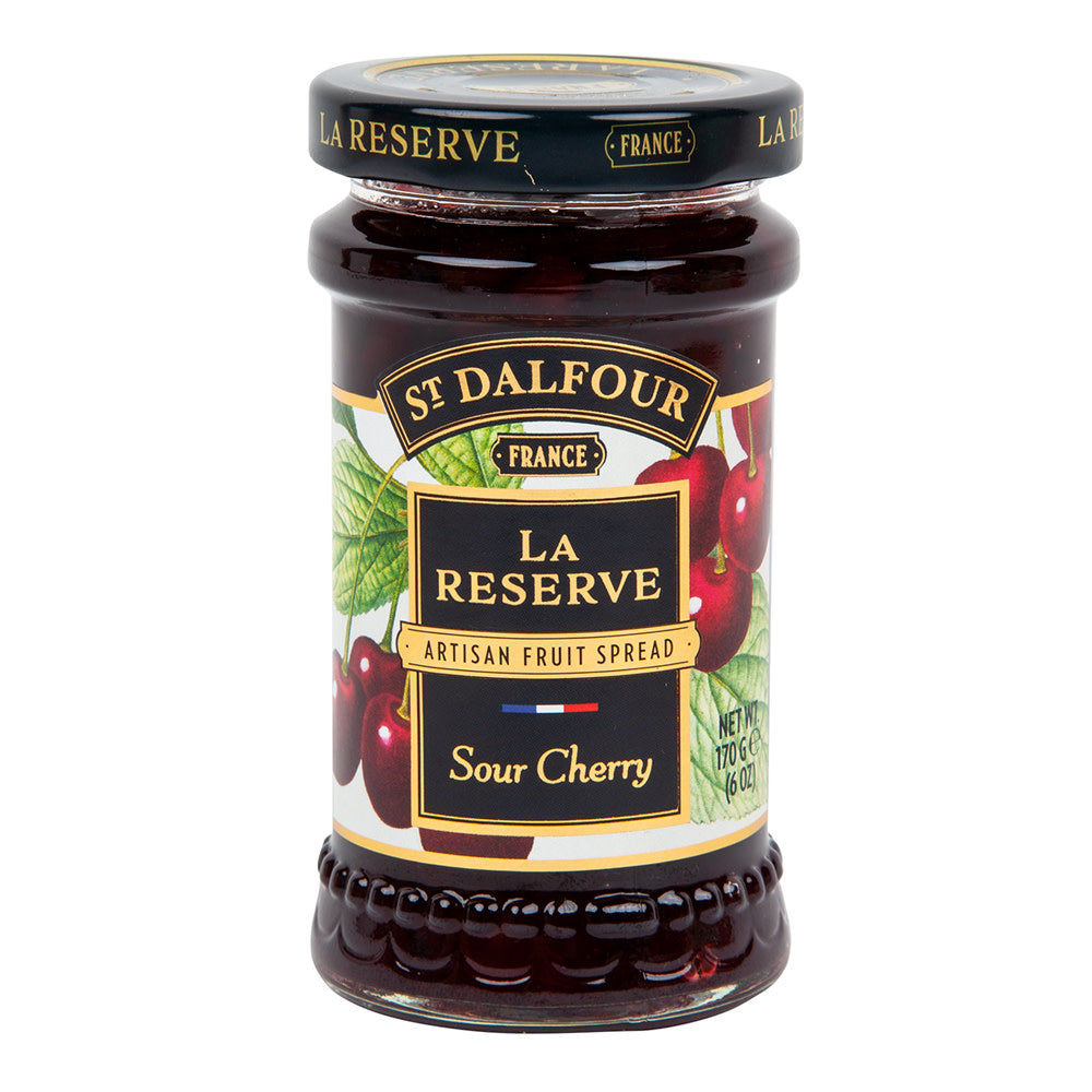 Wholesale St. Dalfour Sour Cherry La Reserve Fruit Spread 6 Oz Jar- Bulk