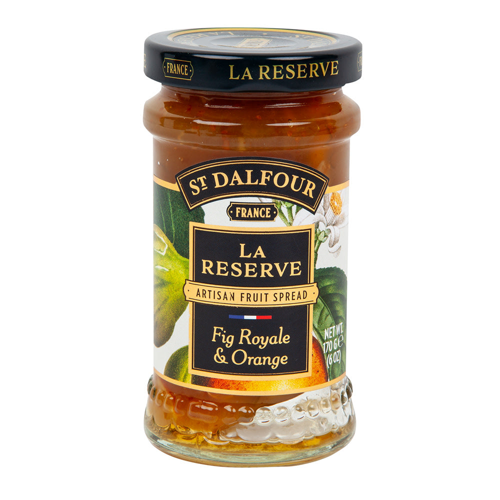 Wholesale St. Dalfour Fig Royale & Orange La Reserve Fruit Spread 6 Oz Jar- Bulk