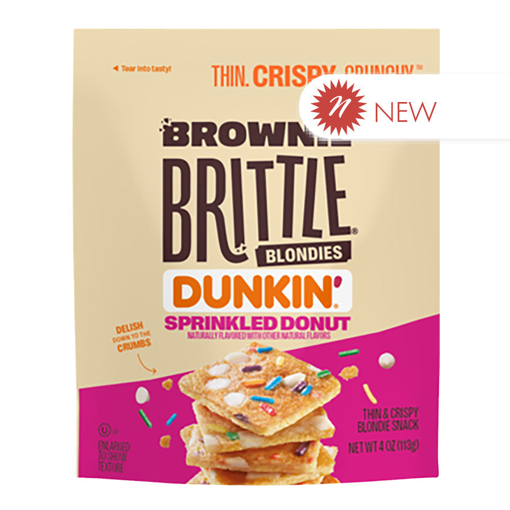 Wholesale Sheila G - Brownie Brittle Dunkin Sparkling Donut - 4Oz- Bulk