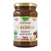 Wholesale Rigoni Nocciolata Extra Creamy Hazelnut Cocoa Spread 8.82 Oz Jar- Bulk
