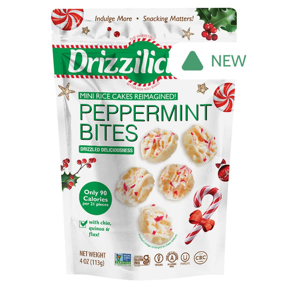 Wholesale Drizzilicious Peppermint Bites 4 Oz Pouch- Bulk