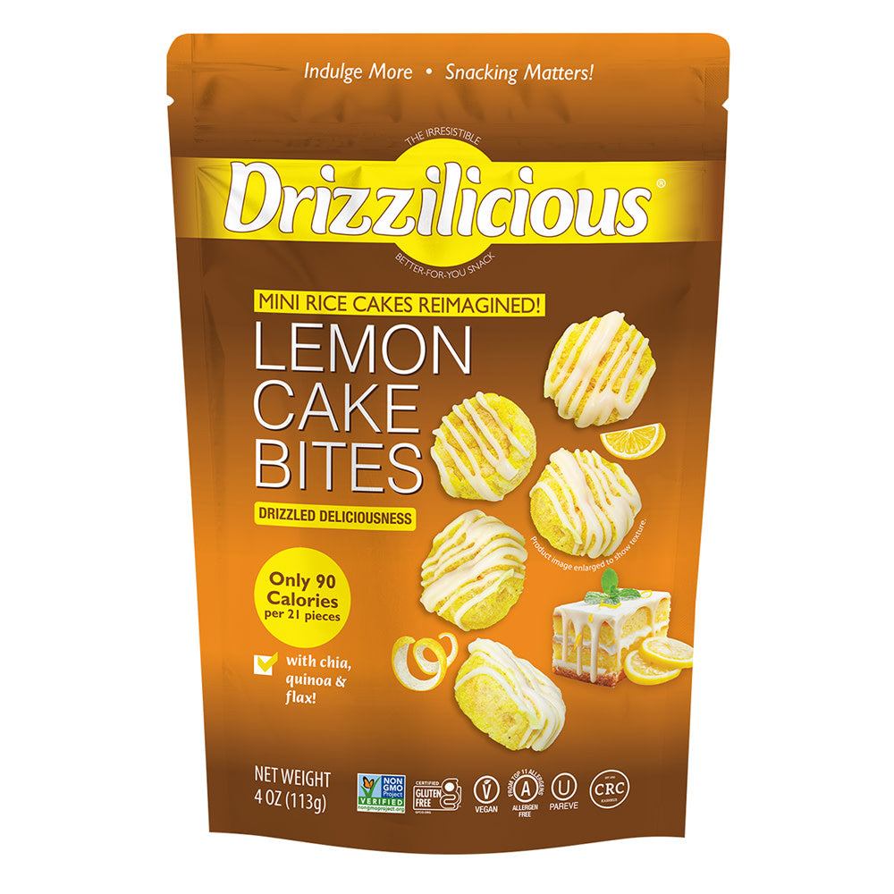 Wholesale Drizzilicious - Cake Bites - French Lemon - 4Oz- Bulk