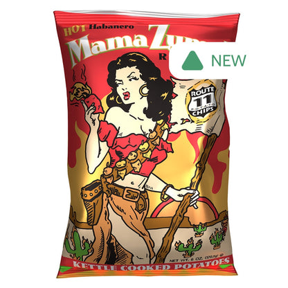 Wholesale Route 11 Mama Zuma'S Revenge Potato Chips 6 Oz Bag- Bulk